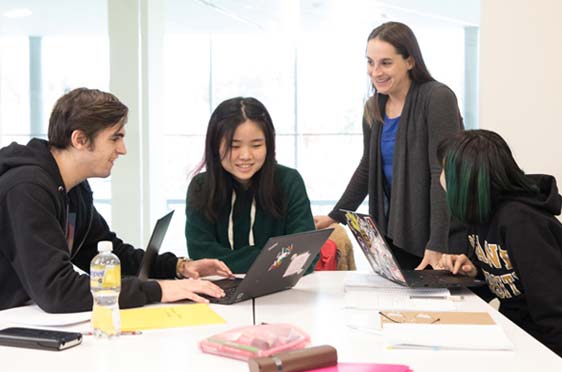 Students At Table